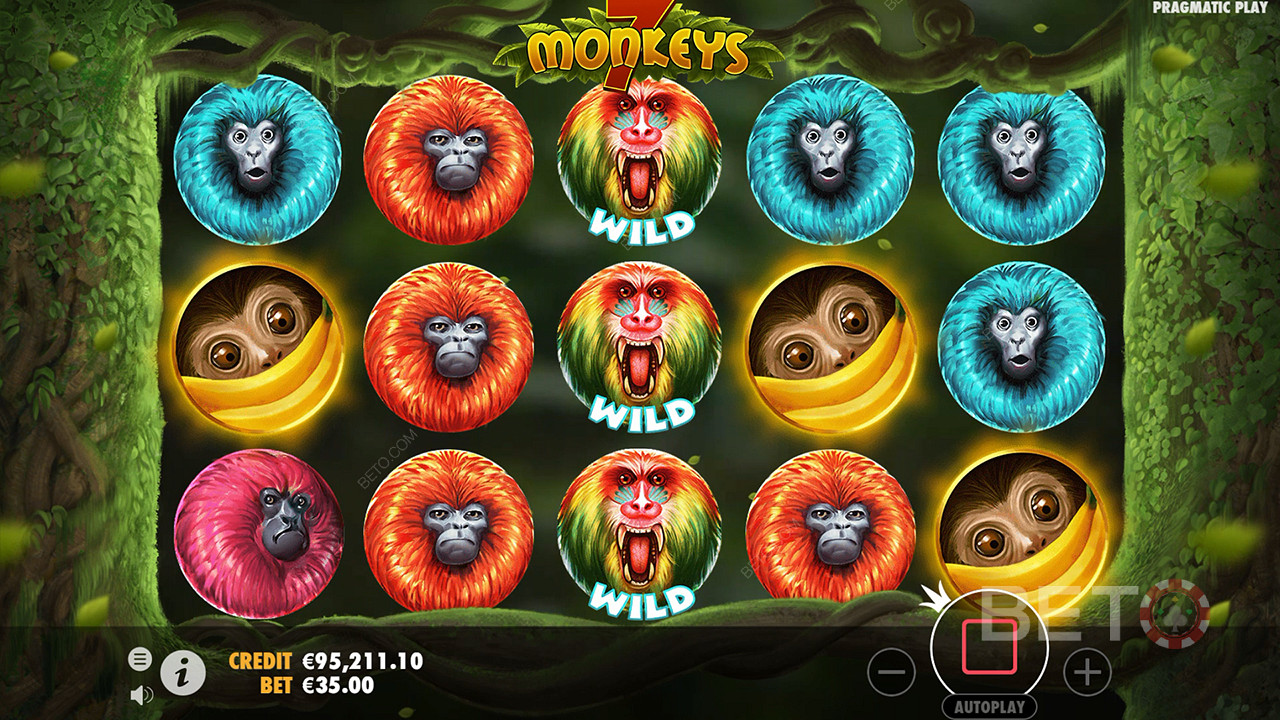 7 Monkeys  اللعب المجاني
