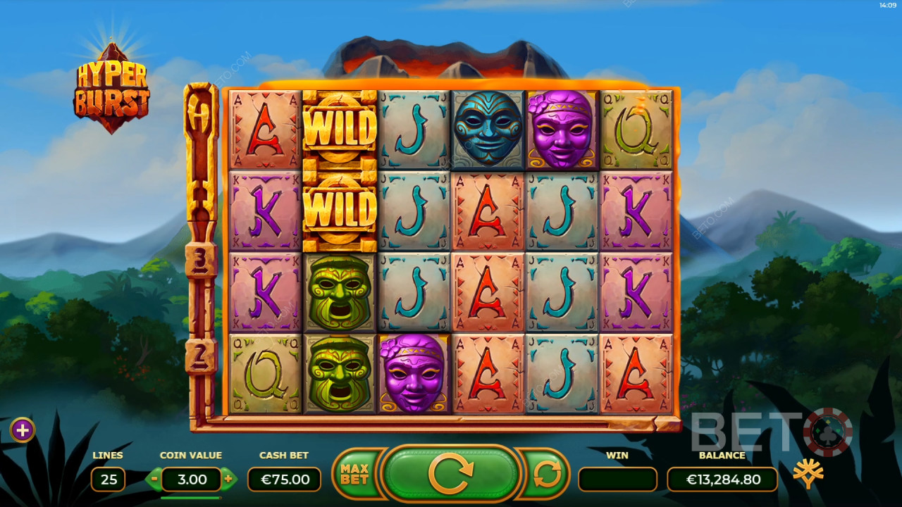 مراجعة Hyper Burst Burst من BETO Slots