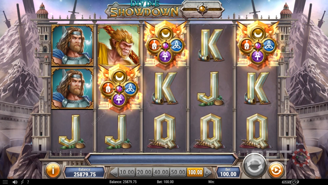 مراجعة المواجهة الإلهية من قِبل BETO Slots