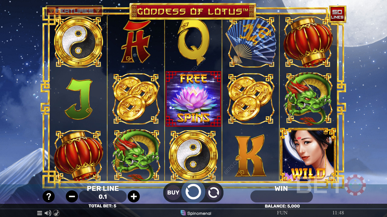 Goddess Of Lotus اللعب المجاني