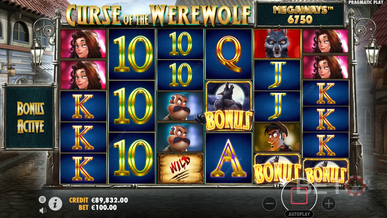 Curse of the Werewolf Megaways اللعب المجاني