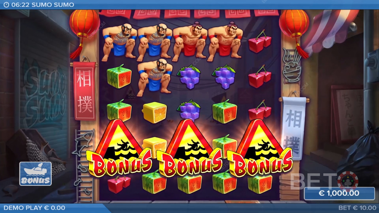 مراجعة لعبة السومو سومو من BETO Slots