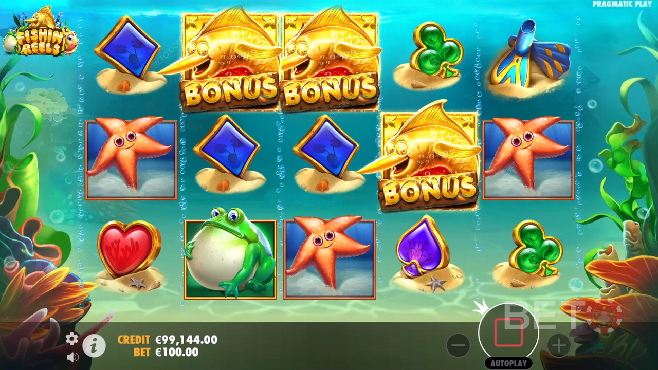 مراجعة لبكرات السمك من BETO Slots