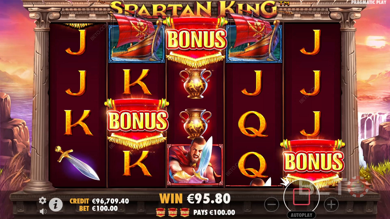 Spartan King اللعب المجاني