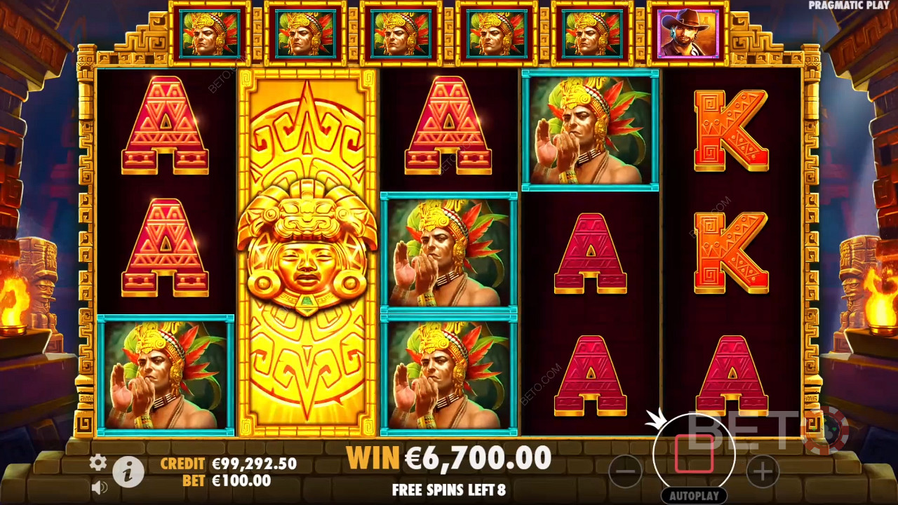 مراجعة John Hunter and the Mayan Gods بواسطة BETO Slots