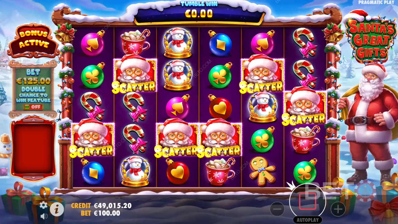 مراجعة هدايا سانتا الرائعة من قِبل BETO Slots