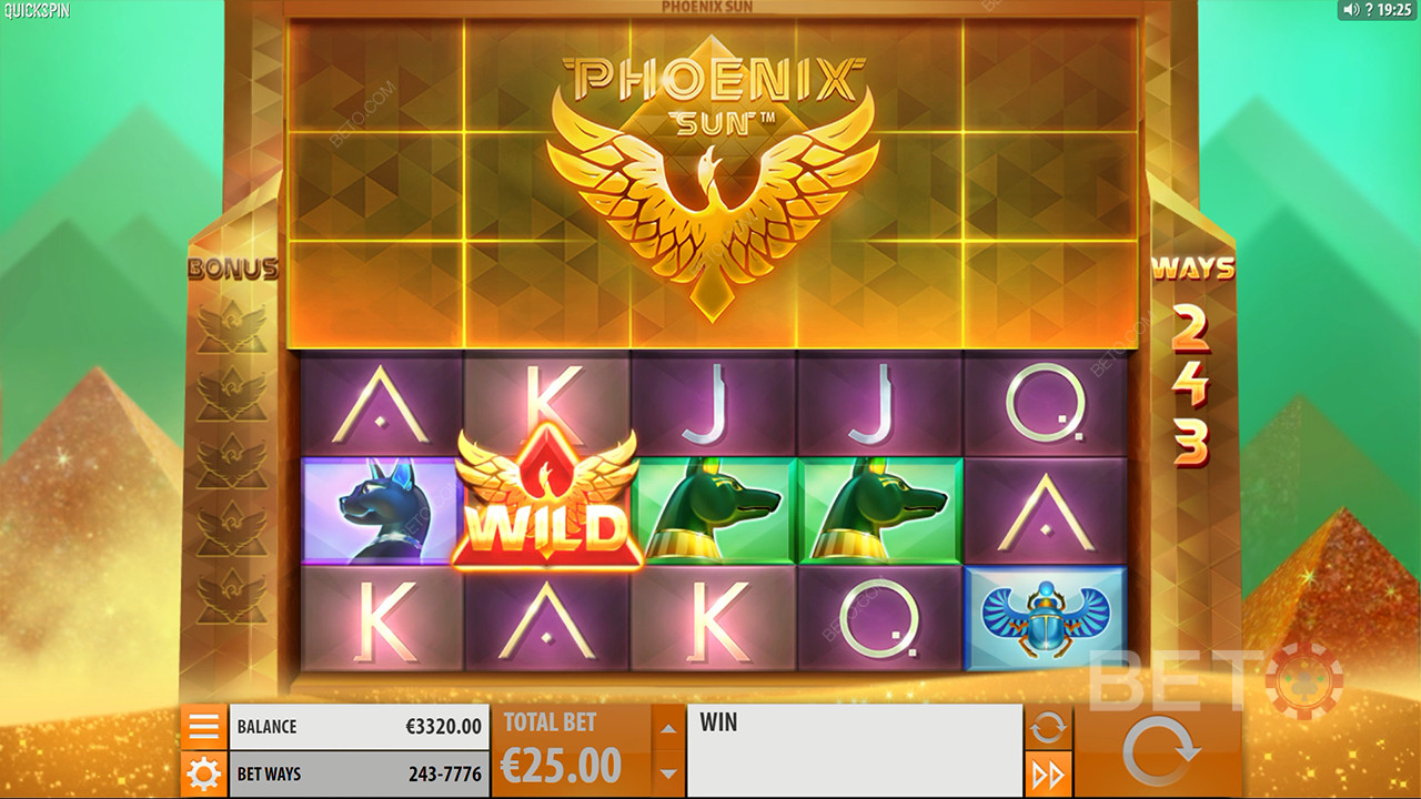 مراجعة Phoenix Sun من BETO Slots
