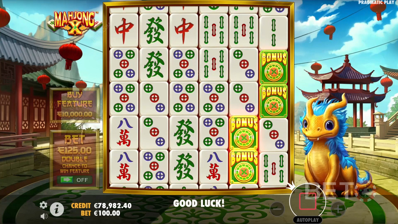 شرح الميزات الإضافية في Mahjong X بواسطة Pragmatic Play