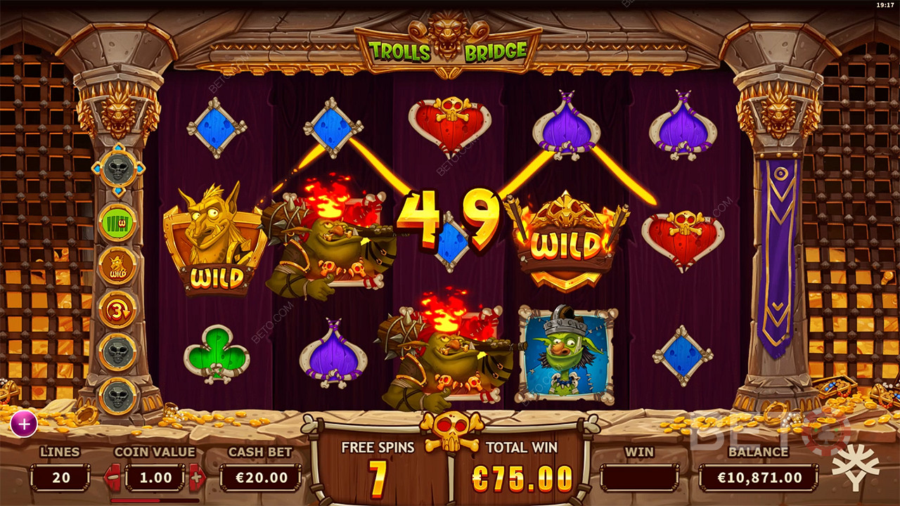 Trolls Bridge (Yggdrasil)  اللعب المجاني