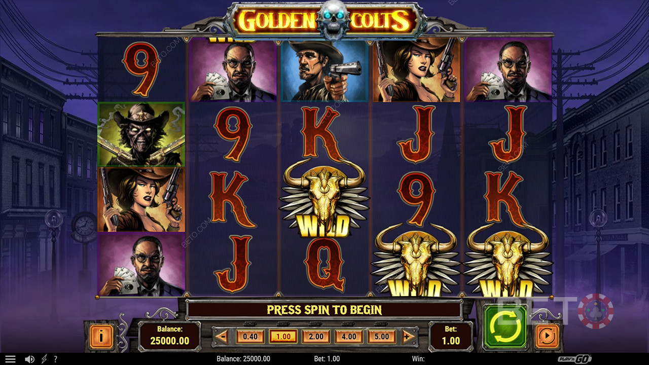 مراجعة Golden Colts من قِبل BETO Slots