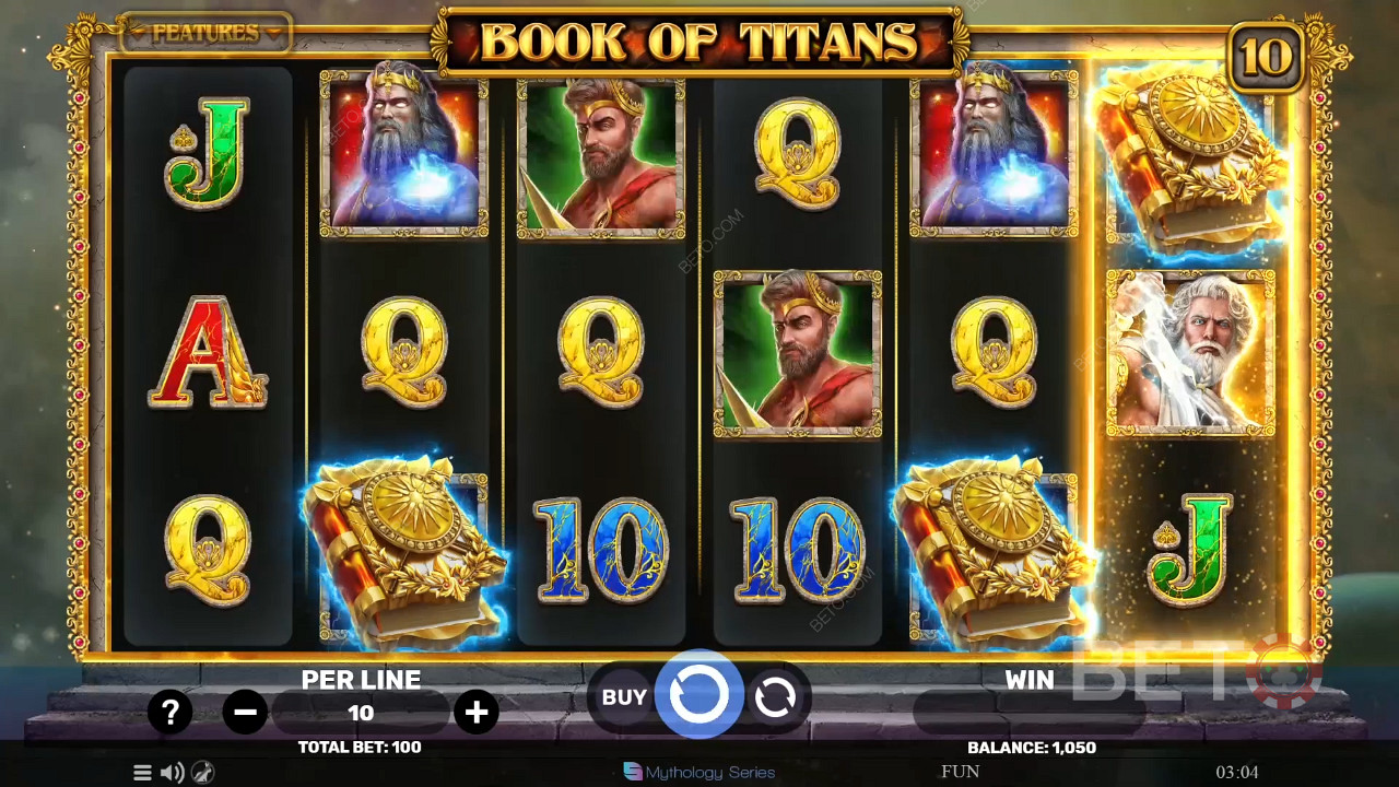Book of Titans اللعب المجاني