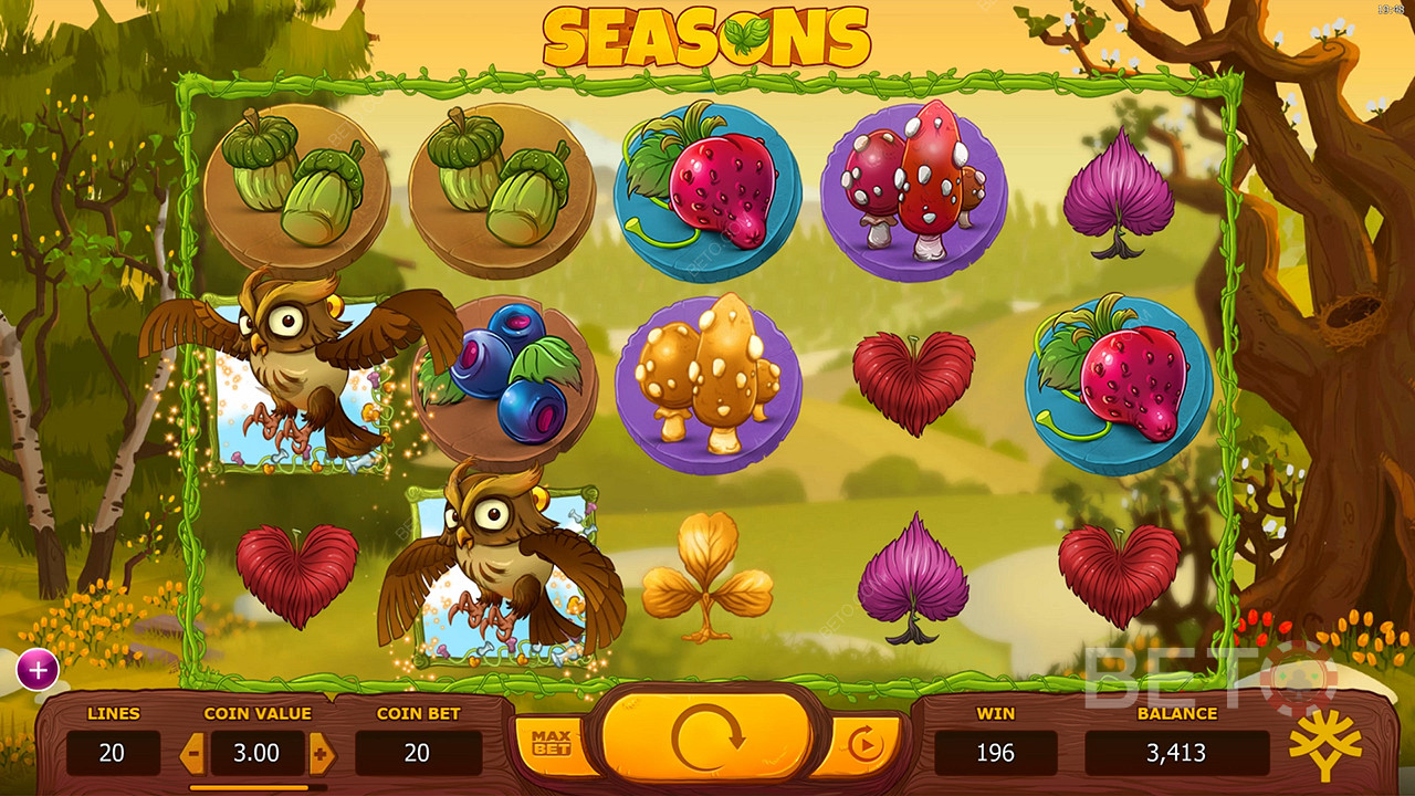 Seasons (Yggdrasil)  اللعب المجاني