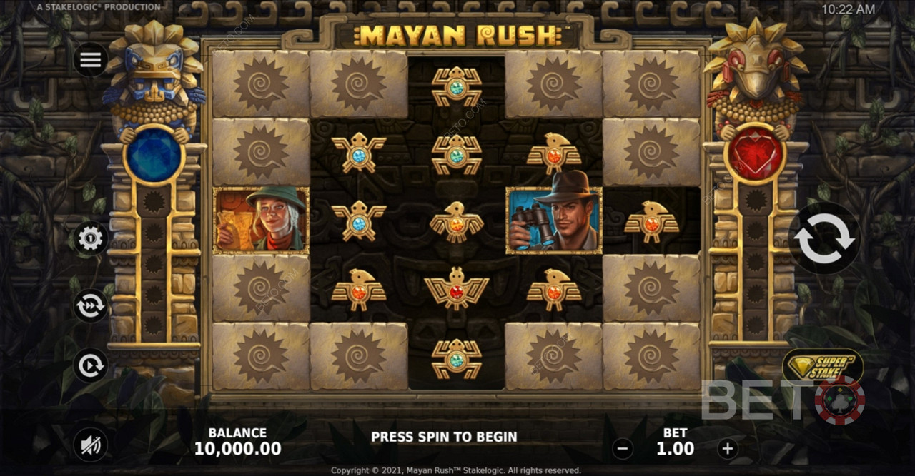 فتحة فيديو Mayan Rush