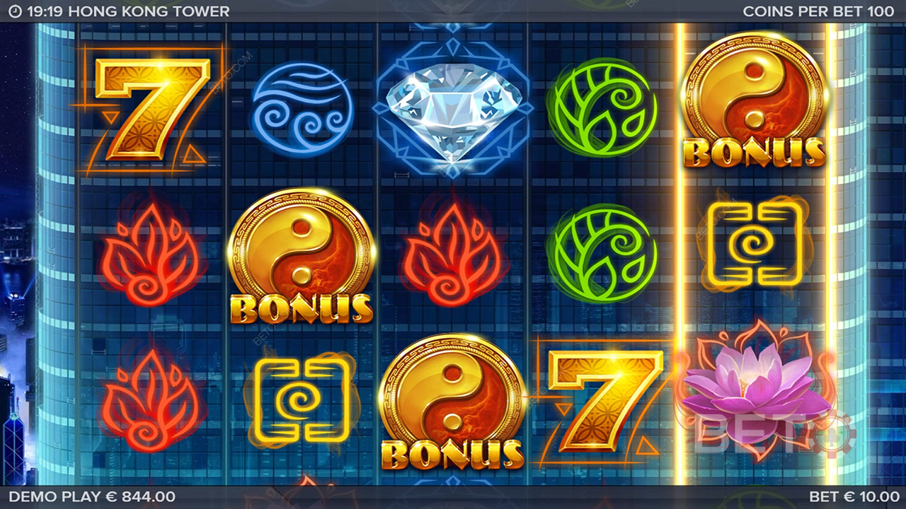 مراجعة برج هونغ كونغ من BETO Slots
