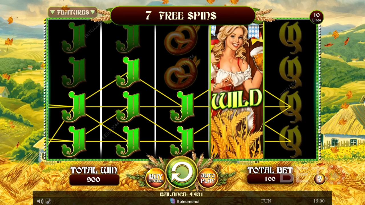 مراجعة لعبة Spinning Beers من BETO Slots