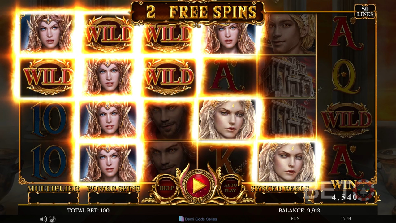 مراجعة ديمي جودز IV من BETO Slots