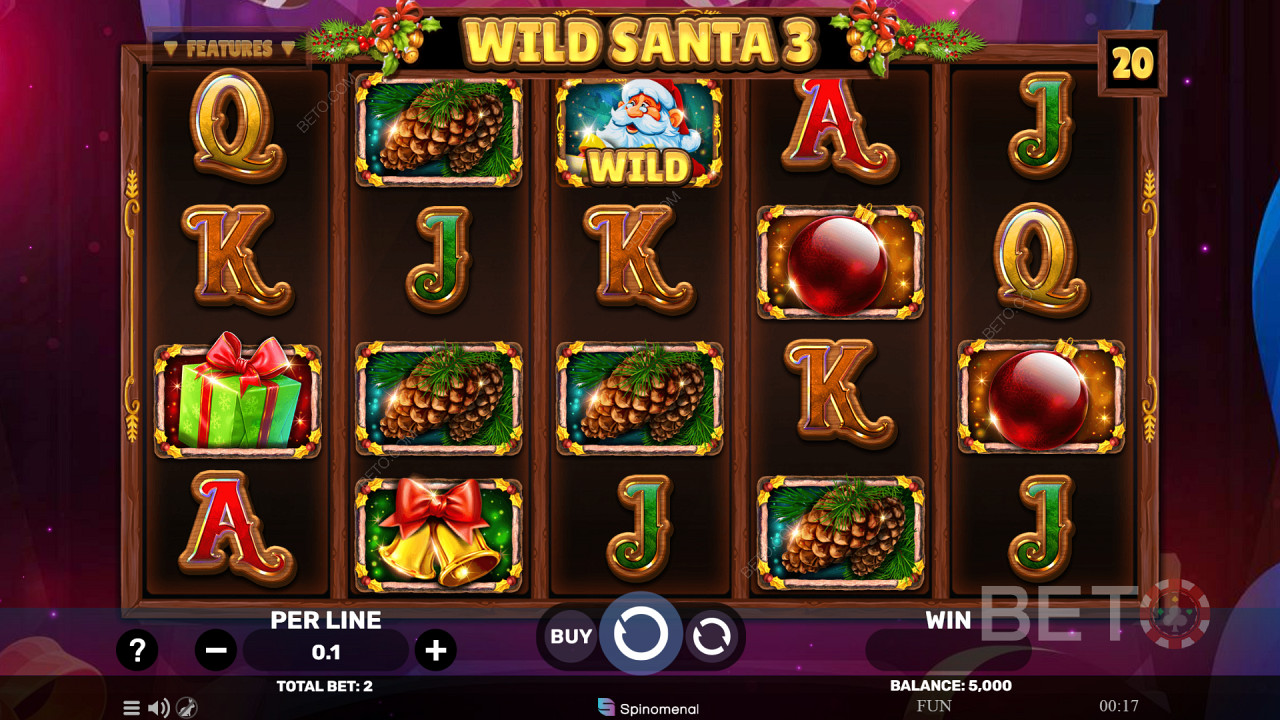 Wild Santa 3 اللعب المجاني