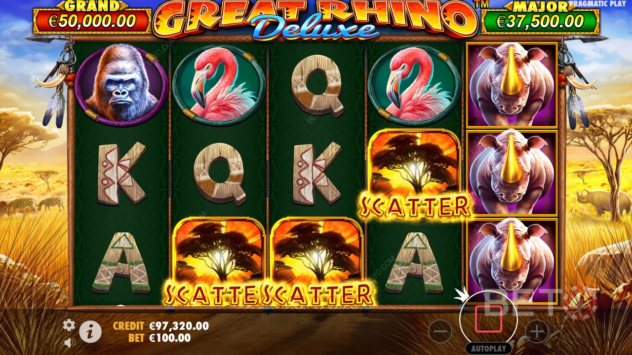 Great Rhino Deluxe اللعب المجاني