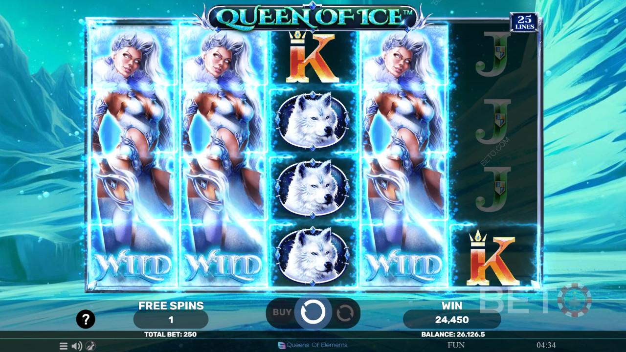 مراجعة ملكة الثلج من قِبل BETO Slots
