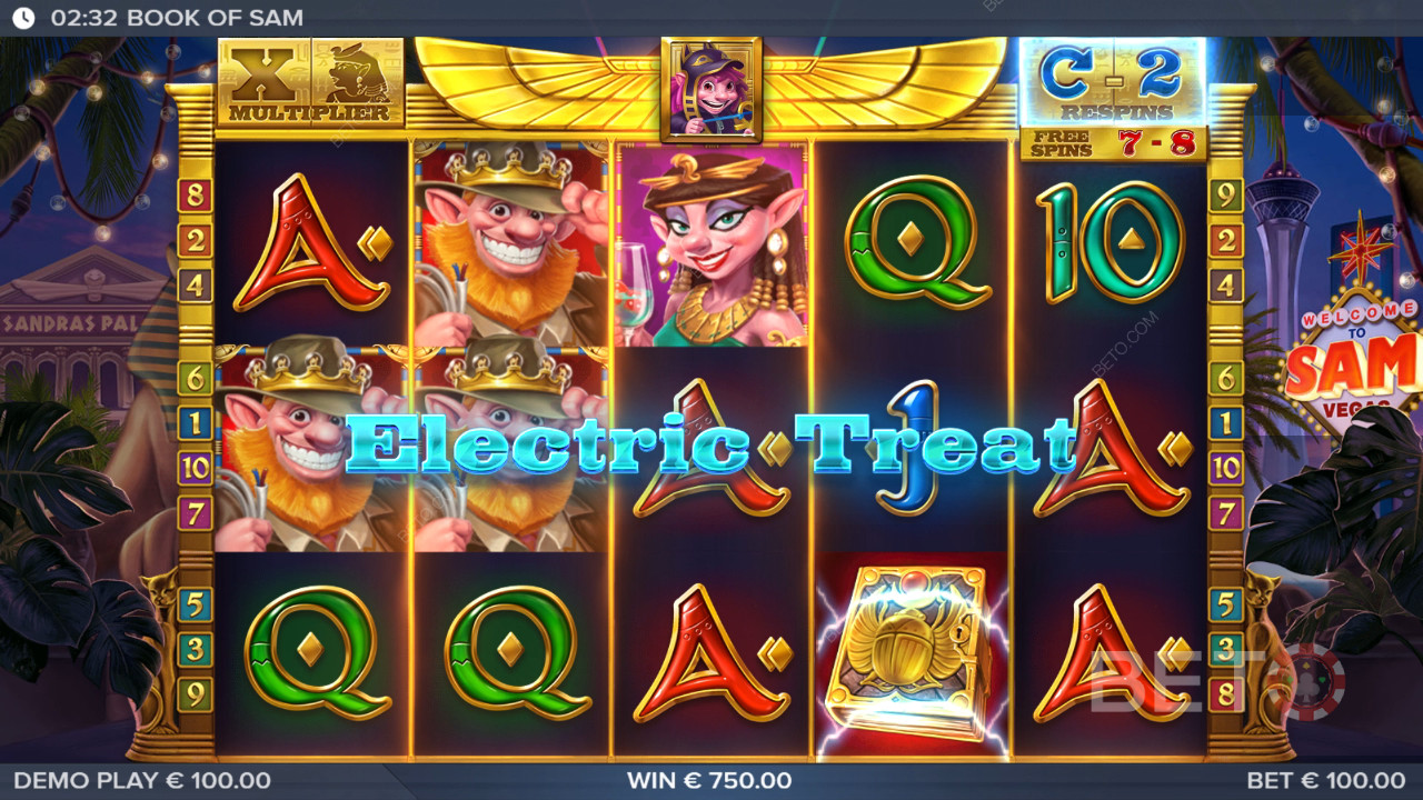 مراجعة كتاب سام من BETO Slots