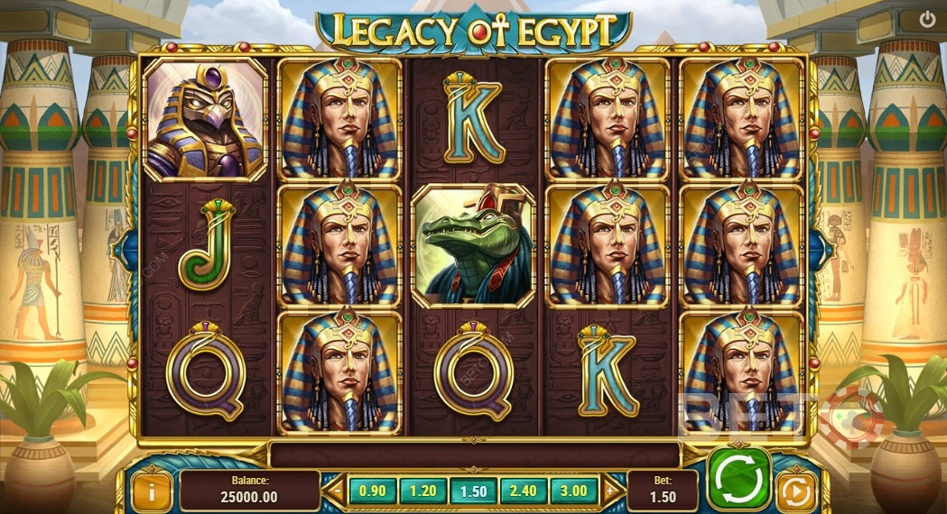 رموز عالية الدفع في Legacy Of Egypt