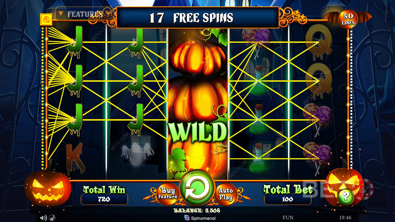 مراجعة Hallow Reels بواسطة BETO Slots
