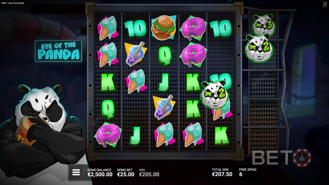 مراجعة لعبة "عين الباندا" من BETO Slots