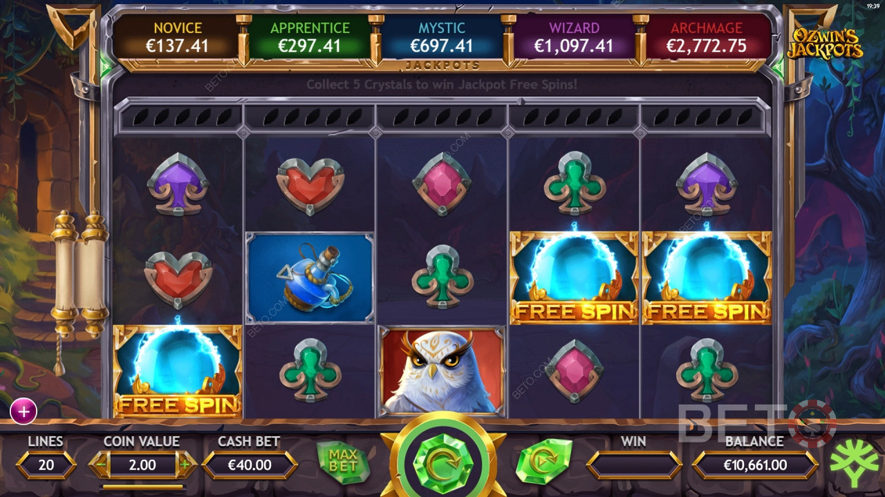 Ozwin's Jackpots اللعب المجاني