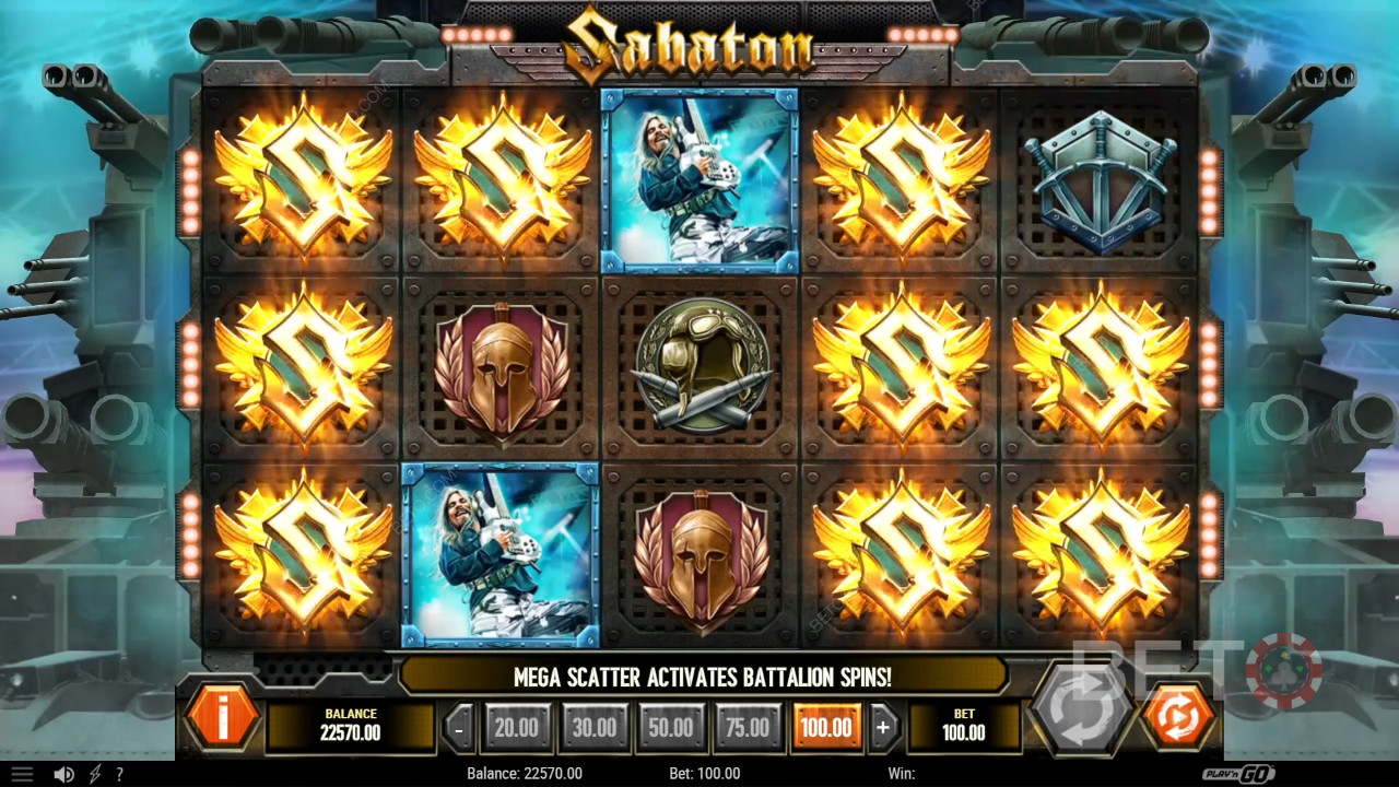 مراجعة Sabaton من قِبل BETO Slots