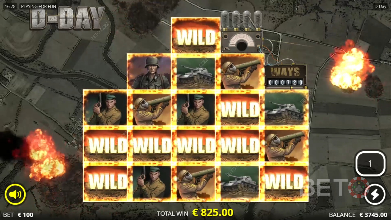 مراجعة D Day من BETO Slots