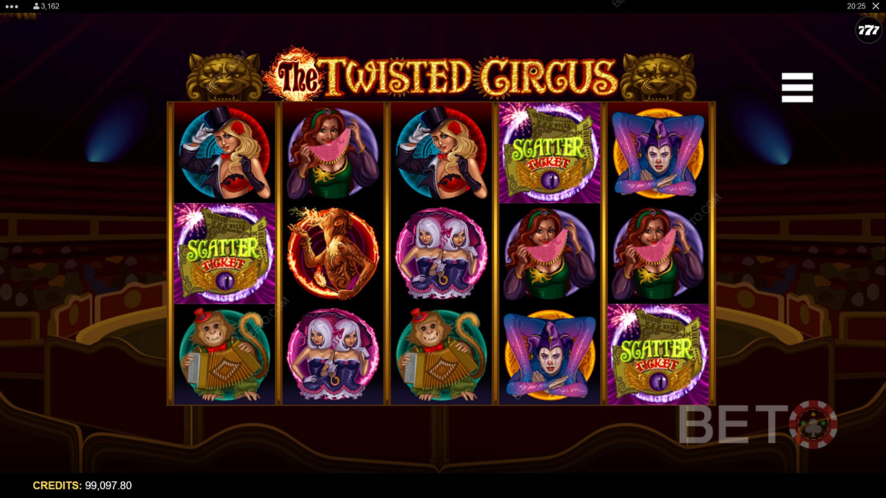 The Twisted Circus اللعب المجاني