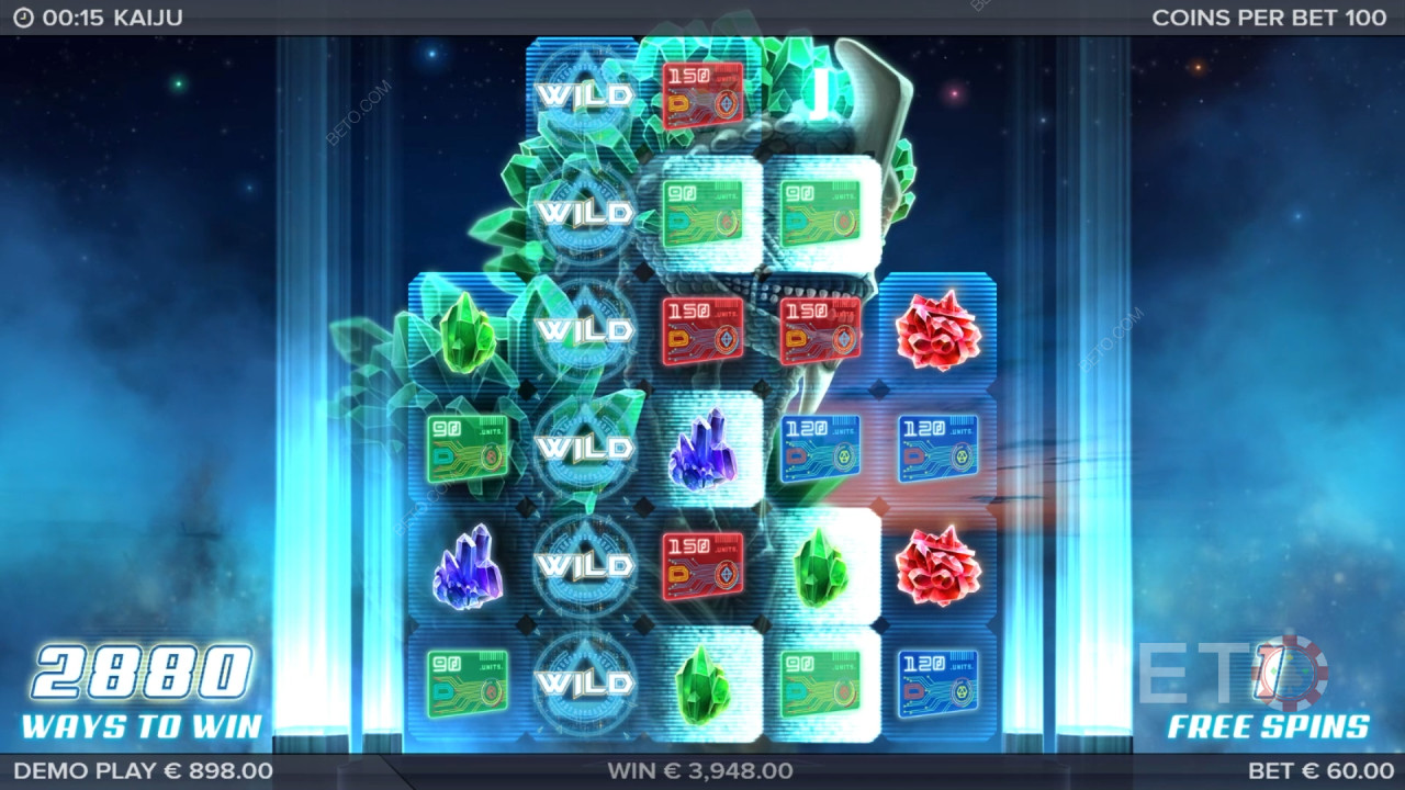مراجعة Kaiju بواسطة فتحات BETO Slots