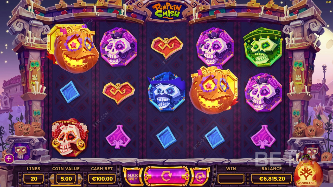 مراجعة قرعة القرع المحطم من قِبل BETO Slots