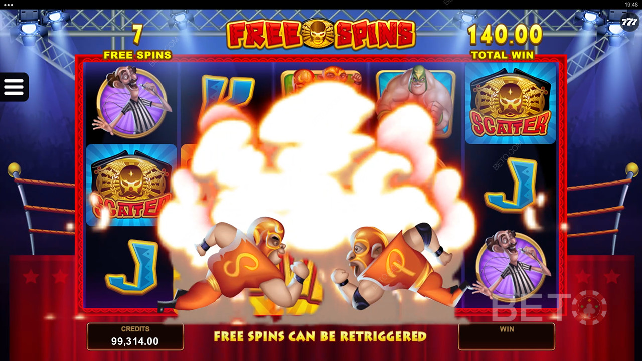 مراجعة Lucha Legends من BETO Slots