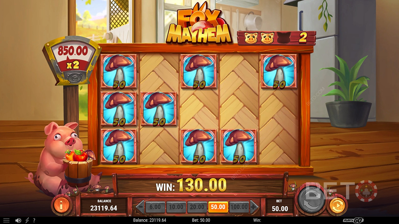 مراجعة Fox Mayhem من BETO Slots
