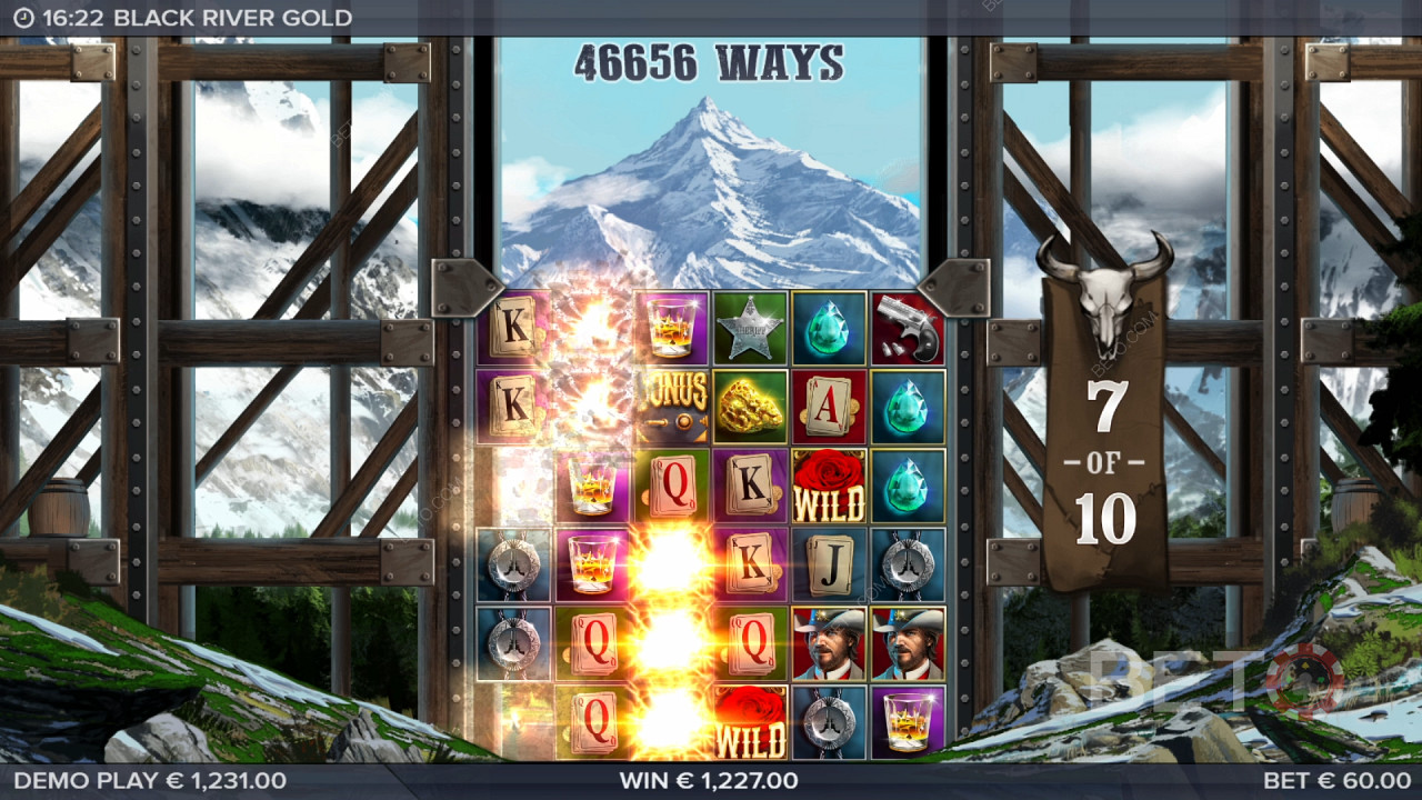 مراجعة Black River Gold من BETO Slots