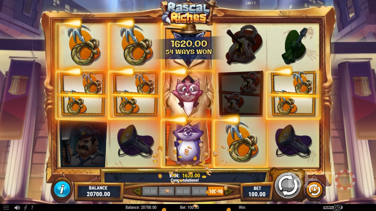 مراجعة Rascal Riches من BETO Slots
