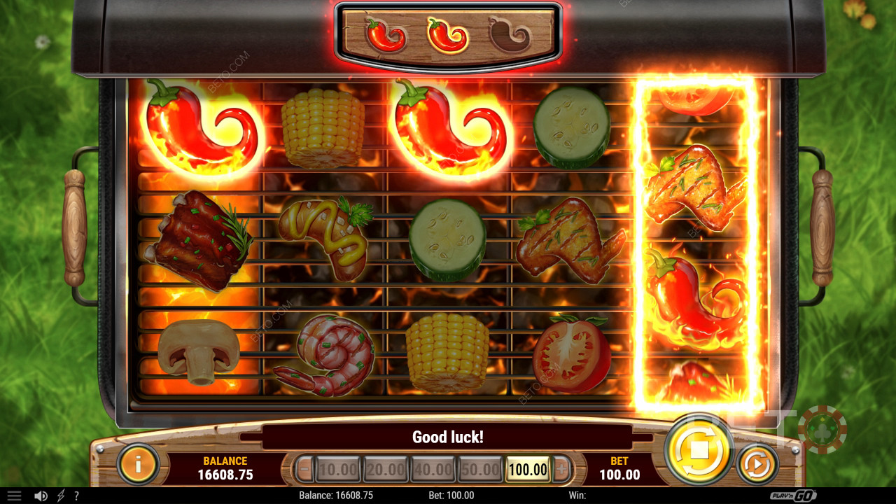 مراجعة Sizzling Spins من BETO Slots