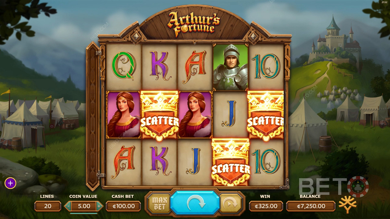 Arthurs Fortune اللعب المجاني