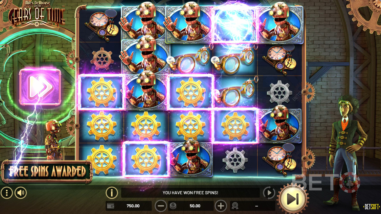 Miles Bellhouse And The Gears Of Time اللعب المجاني