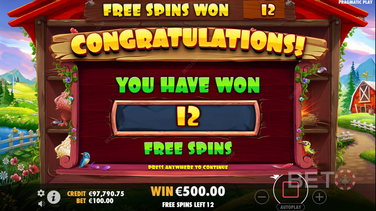 اربح 6,750 ضعف رهانك في سلوت The Tweety House Slot Online!