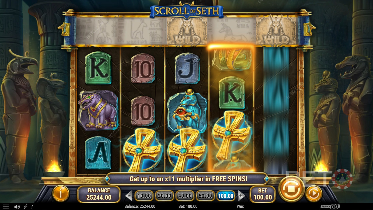 مراجعة Scroll of Seth بواسطة BETO Slots