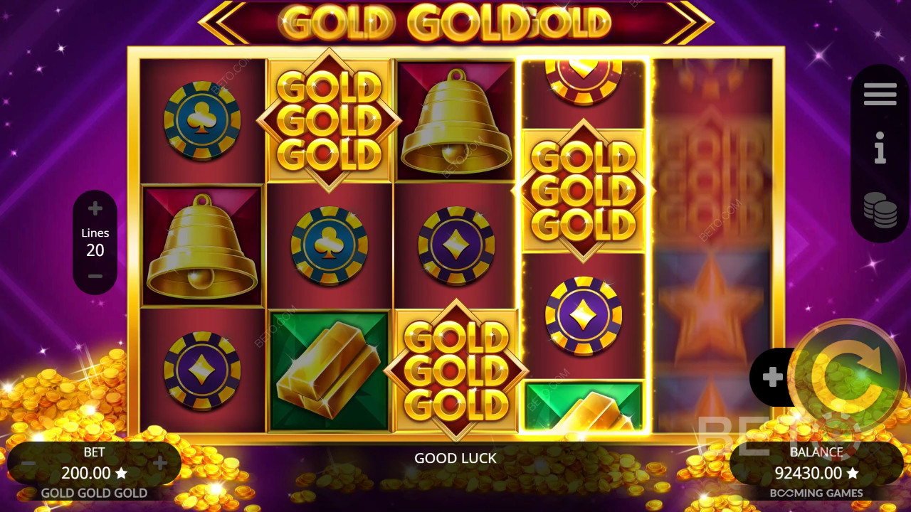 مراجعة الذهب الذهب الذهب الذهب من BETO Slots