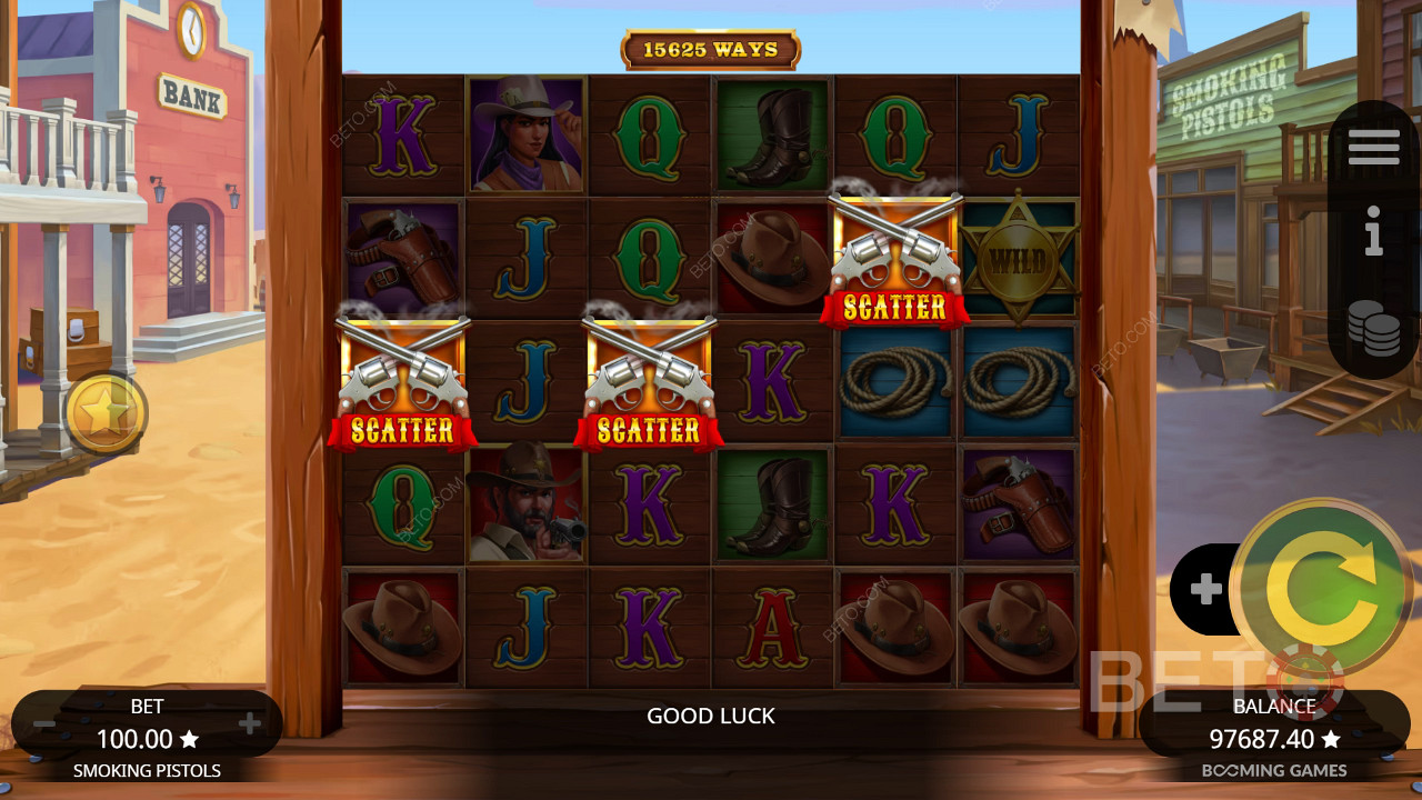 مراجعة مسدسات التدخين من BETO Slots