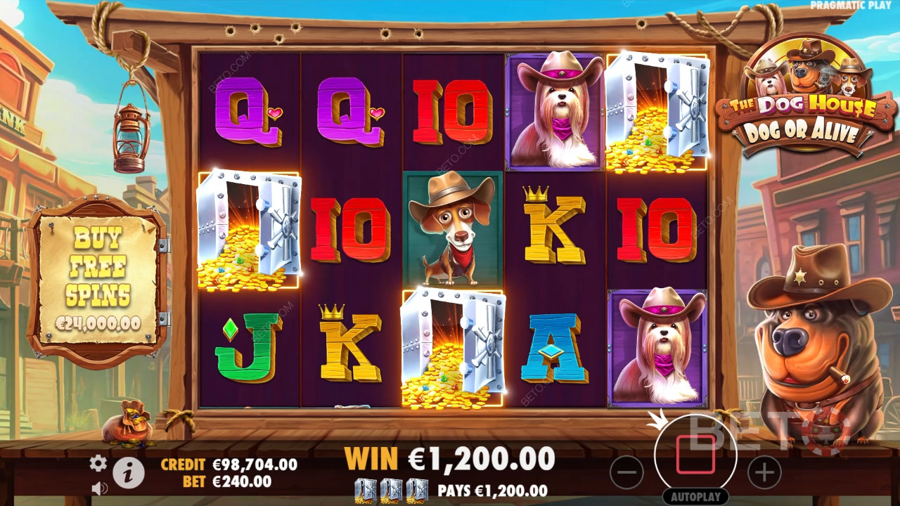 The Dog House مراجعة الكلب أو على قيد الحياة من قبل BETO Slots