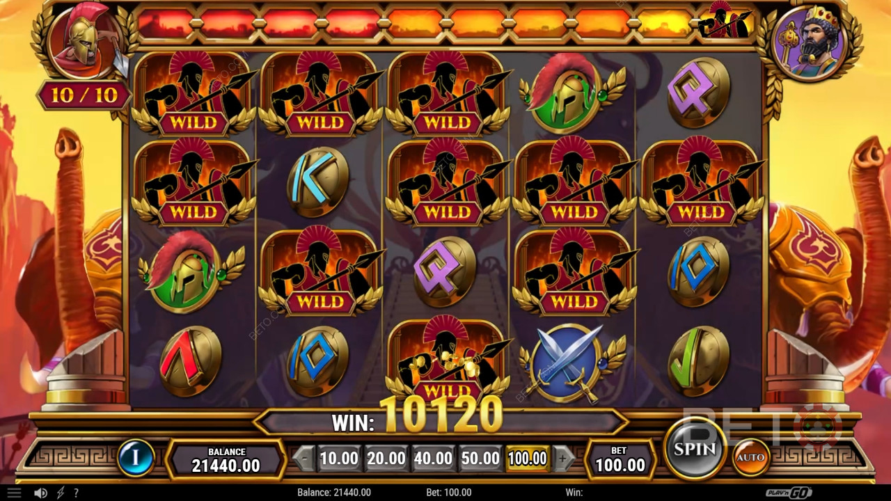 مراجعة غير مهزوم زركسيس غير المهزوم بواسطة BETO Slots