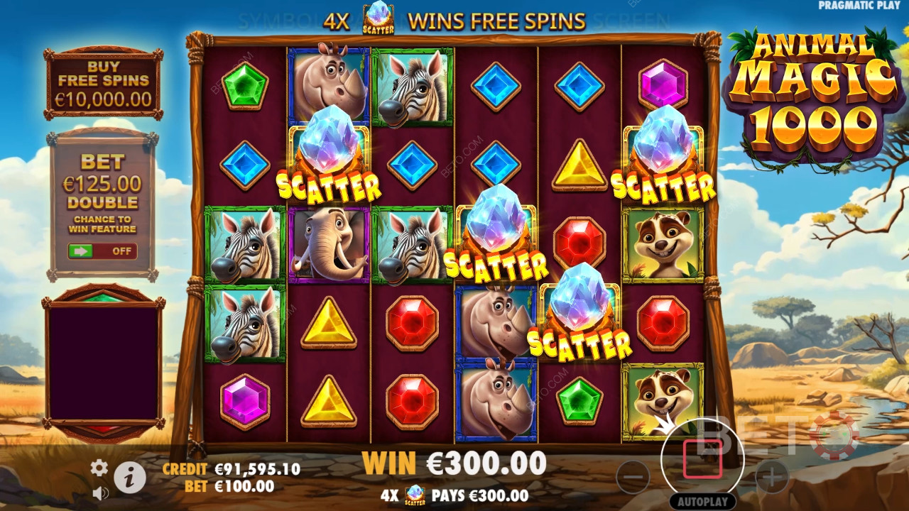 مراجعة Animal Magic 1000 من BETO Slots