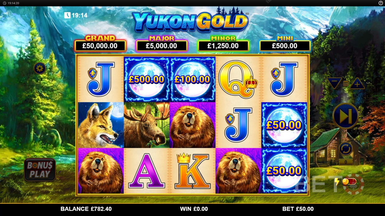 مراجعة Yukon Gold من BETO Slots