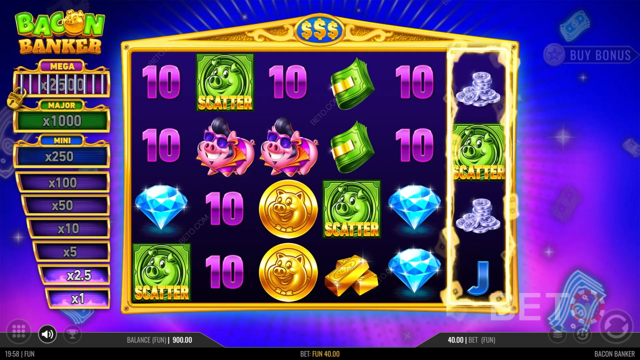 مراجعة Bacon Banker Banker من BETO Slots