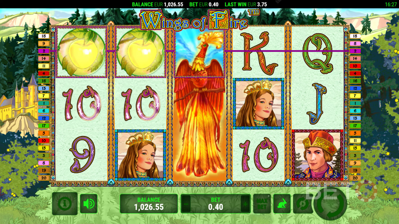 هل ماكينة سلوت Wings of Fire Slot Machine تستحق العناء؟